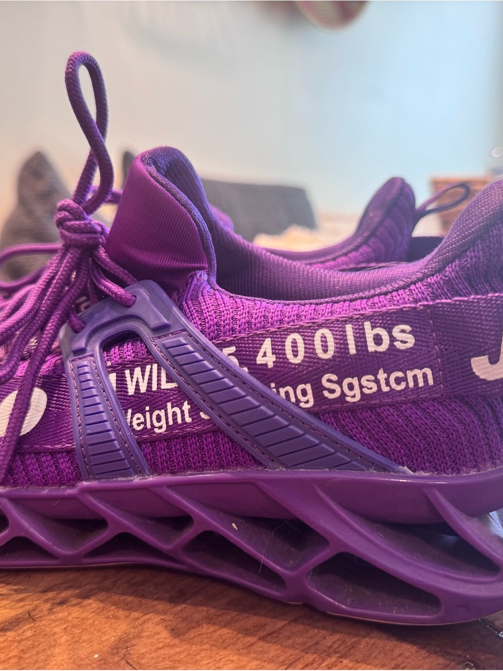 Women's Performance Sneakers in Purple